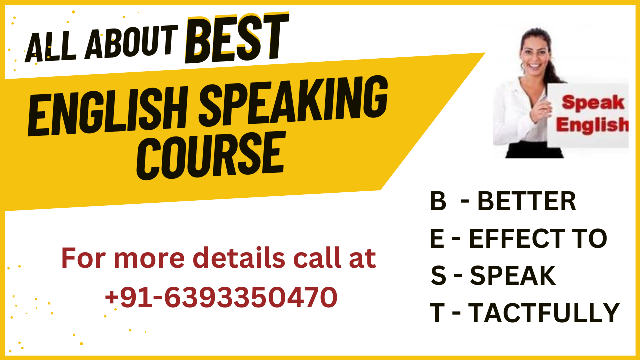 Best English Speaking Course Details